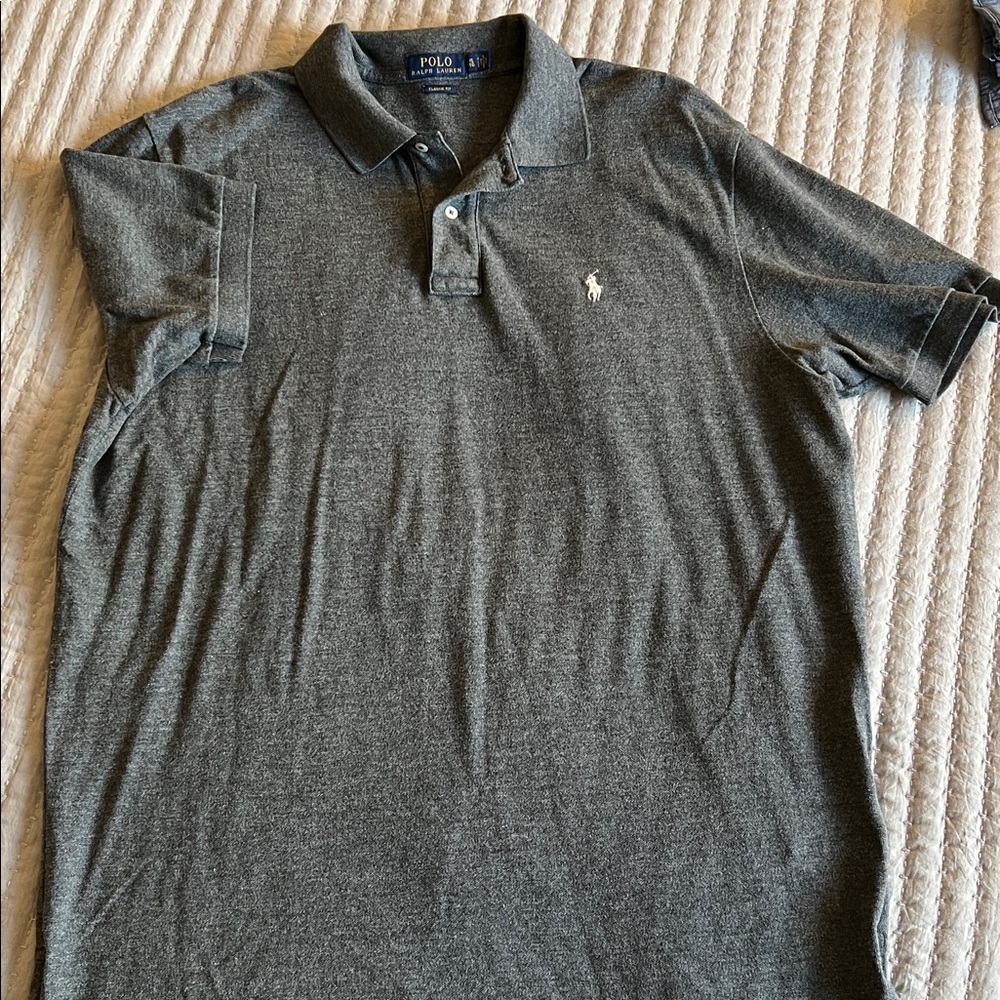Ralph Lauren Dark Gray Polo Shirt